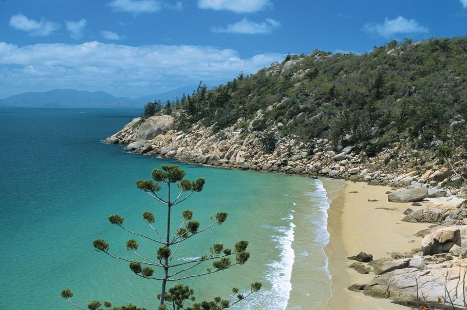 Be captivated by the beauty of Magnetic Island, a pristine paradise with 23 bays and beaches and is more than half national park.