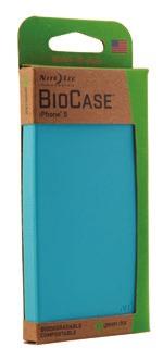 Soft and flexible yet surprisingly durable, the BioCase is made of organic materials, not fossil fuels creating a much lighter carbon footprint.