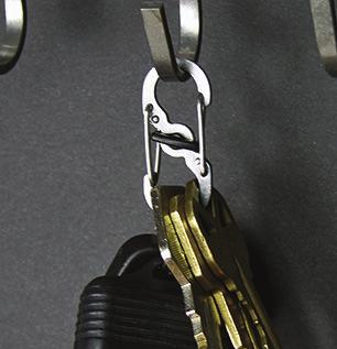 with S-Biner SlideLock Double-Gated Carabiner.