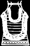 u-shaped apron.