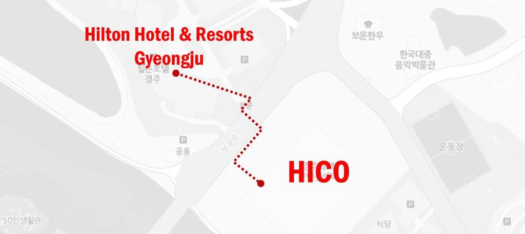 Sep. 23 (Sat) Departure Stop1 Stop2 Arrival Hilton Hotel & Resorts Lobby Hyundai Hotel Singyeongju Int l airport 6:00 6:05 6:40 7:10 7:15 7:50 7:30 7:40-13:00 8:15 8:20 8:55 9:50 9:55 10:30 12:05