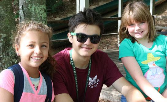 COUNSELOR-IN-TRAINING LEADERSHIP WHERE LEADERS EMERGE AND GROW JUNIOR COUNSELOR-IN-TRAINING 14 years old by June 15, 2018 $750/4-week session Junior CIT participants take part in team