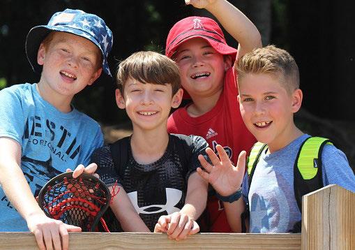 Each Middler cabin is assigned one period of swimming, an essential camp skill. Counselors focus on community building, self-awareness and building friendships.
