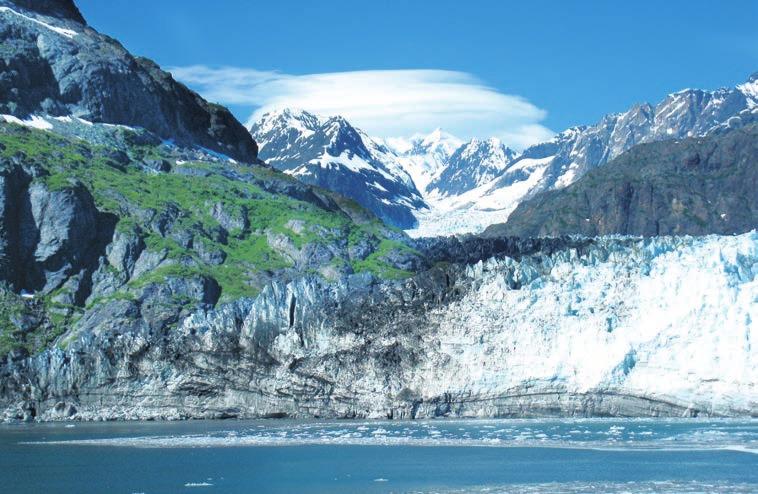 discovered gold in the 1880s, Alaska s capital city gracefully balances frontier ruggedness with cosmopolitan flair. Mendenhall Glacier, a spectacular river of ice measuring 1.