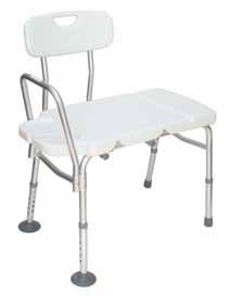 Transfer Benches Non-Padded Transfer Bench - One-Piece Molded Seat - Assembled, White Non-Padded Transfer Bench - Closed Molded Seat - Dark Grey Padded