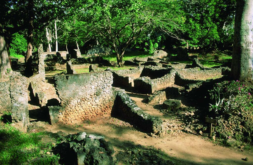 GEDE Kenya AD 1100 1700 Swahili, Arab The archaeological remains at the coastal town of Gede suggest the existence of a highly developed and wealthy African civilization.