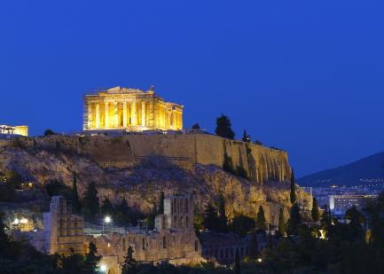 ATHENS BY NIGHT TOUR & GREEK DANCE SHOW Tour time 20:30 Duration 3.