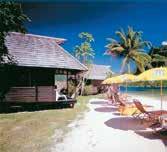 30 Jun & 15 Aug 18 Dec 16 (MOZ) from $145 Hotel Kaveka HH This beachfront property features 25 individually styled, traditional Tahitian Bungalows, each with private verandah offering