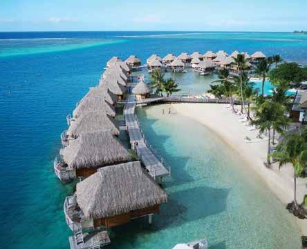 MOOREA ACCOMMODATION from $274 to $346 Moorea Pearl Resort & Spa HHHH Located on a white sand beachfront, just a short drive from arrival points on the island and only three kilometres from Cook s