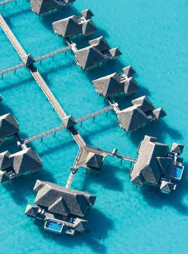 BORA BORA ACCOMMODATION from $832 to $932 The St. Regis Bora Bora Resort HHHHH The St. Regis Bora Bora Resort provides a new level of luxury in French Polynesia.