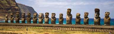Drive to the east coast and visit Ahu Te Pito Kura and the Navel of the World. Last but not least visit we will visit the beach of Anakena with its restored Ahus Nau and Ature Huke.
