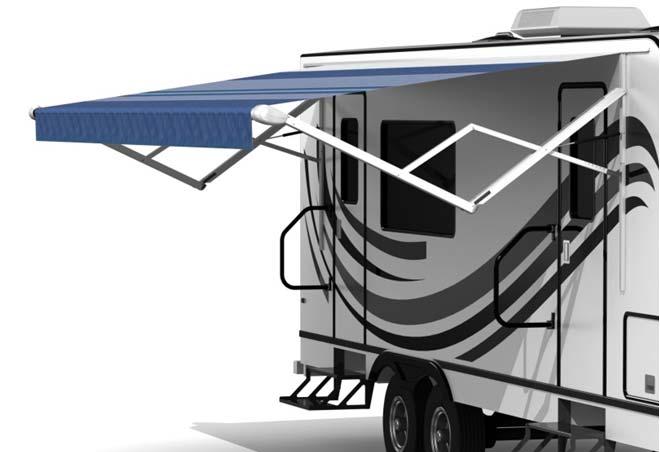 RV OWNER'S MANUAL LONGITUDE 12V MOTORIZED AWNING Before operating the awning, carefully review the Owner's Manual.