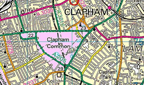 Figure 7 Monitoring Location at Clapham Common 3.