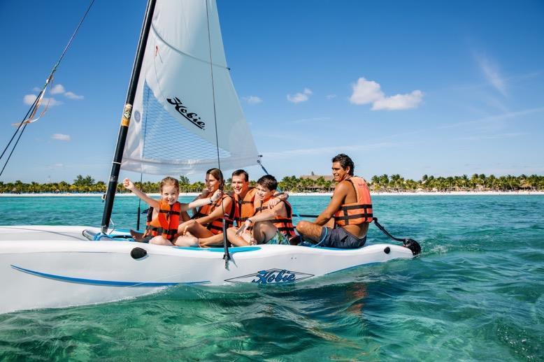 Water Sports Sailboat, windsurf, kayak, catamaran, snorkel, water trikes and one free scuba diving lesson per week in the pool. (Reservations and basic knowledge may be required.