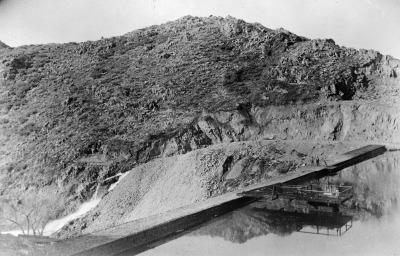 Lyman Dam 1915 Damage: Ranch homes and flooding in St.