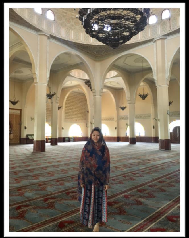 - Also visited the largest mosque in