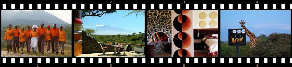 Hatari Lodge Welcomes You_Arrival Description: Hatari Lodge is situated at the northern edge of Arusha National Park.