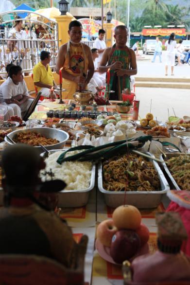 VEGETARIAN FESTIVAL The Vegetarian Festival in Thailand has been a tourist attraction for some time, but the energy has almost always focused on Phuket, the island city in the south that has the