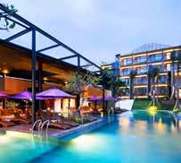Centra by Centara Taum Seminyak Bali A distinctive Balinese retreat 90 studios, duplexes, pool suites and family residences, all with self-catering facilities A trendily designed resort offering