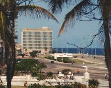 U.S. INTERESTS SECTION, HAVANA (THE LARGEST FOREIGN DELEGATION IN CUBA) For