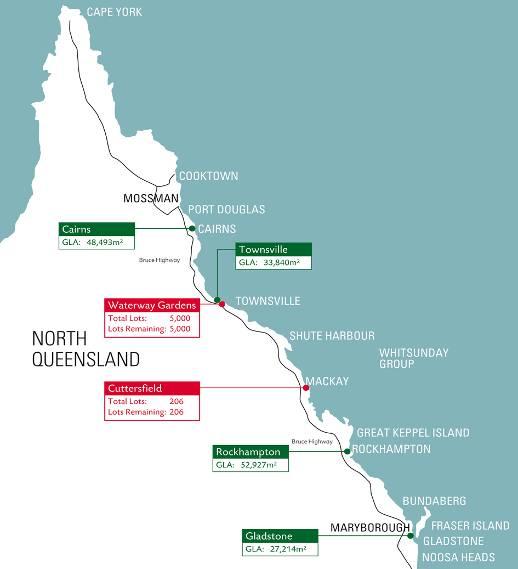 North Queensland Market Price growth and strong sales activity Strong population growth at 2.