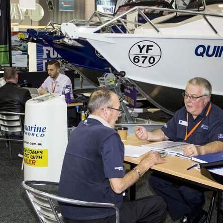 Who Should Exhibit Boat dealers and manufacturers PWC representatives Kayak and SUP manufacturer and dealers Electronics suppliers Chandlery and boating accessories companies Fishing gear and