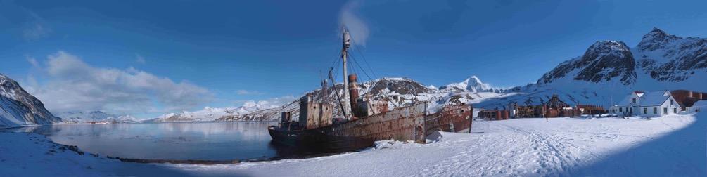 The old whaling station at Grytviken still under winter snow in September 2014 EXPEDITION TIMETABLE This is only a very rough guide to our possible schedule.