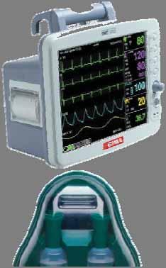 ECGincl.Sp02,NIBP,Temp High-performance ECG analysis ST level PVC count display 13 kinds of Arrhythmia analysis 7 or 12 channels - 10.