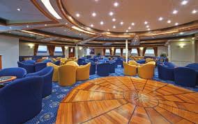 Staffed by 67 seasoned officers and crew, the Corinthian complies with the latest international safety regulations and is outfitted with the most current navigational and communications technology.