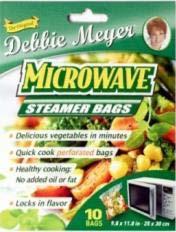a 5-piece set (MSRP $2.99), or a set of 2 giant bags (MSRP $2.99). Debbie Meyer Microwave Steamer Bags TM Debbie Meyer Microwave Steamer Bags help you prepare delicious and nutritious vegetables and fish in minutes.