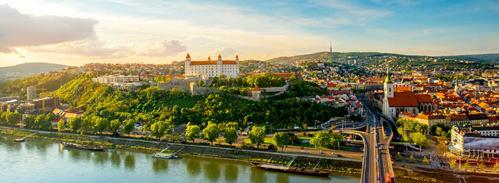 BRATISLAVA The Capital of the Slovak Republic BRATISLAVA, in BEST known as PARTYslava also referred to as the Beauty on the Danube can not only boast interesting history but it also is the centre of