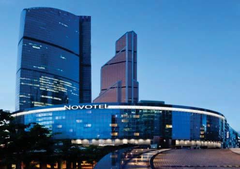 00 I have selected these exhibition hotels for you: Novotel Moscow City **** Within walking distance to the exhibition ground The hotel is located in the center of the new business district of