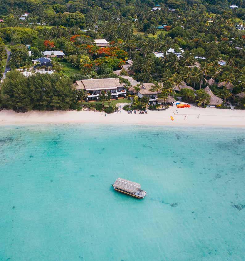 PACIFIC RESORT RAROTONGA (4 STAR) Rarotonga s leading full service, authentic boutique resort situated in an unrivalled location on the glorious white sands of Muri beach.