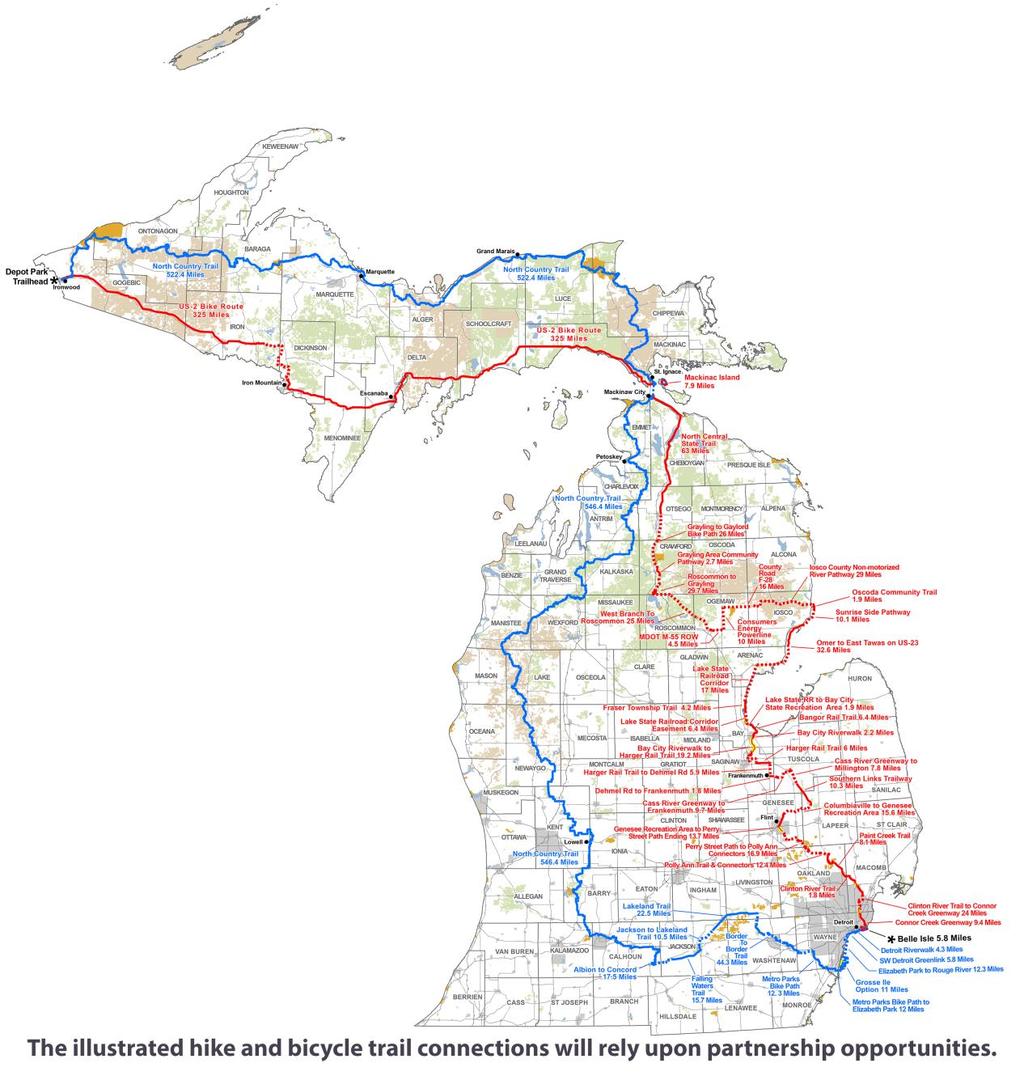 Michigan s Proposed Showcase Trail a