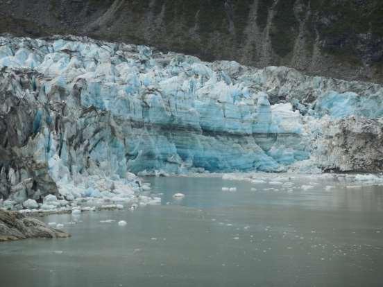 The Lamplugh Glacier originates in the Brady Icefield to the east of