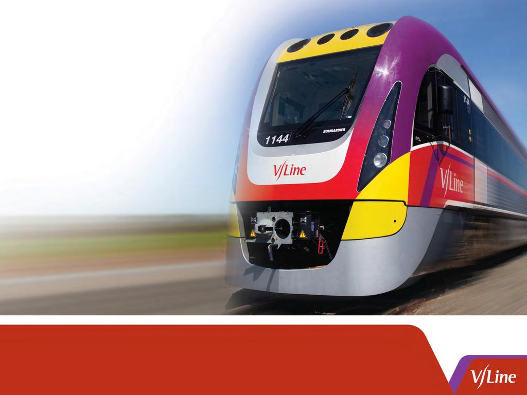 Shaping the Future of Railway V/Line Asset Management Jim Hunter GM Network Engineering