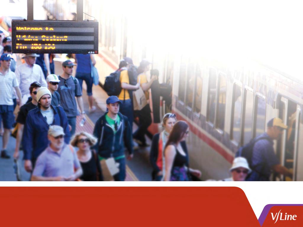 Opportunities at V/Line Shaping the Future of Railway Jim Hunter GM Network Engineering