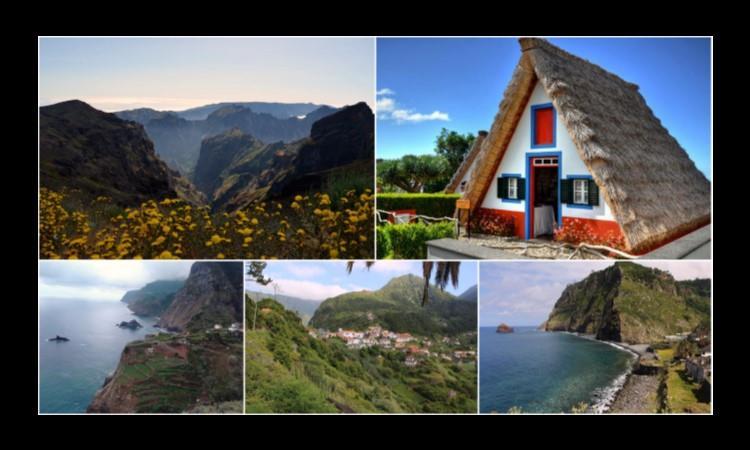 3 Thursday June 14, 2018 - Day tour to the east coast and SANTANA Our tour takes us to Camacha, east of Funchal to the center of basket-weaving on the island.