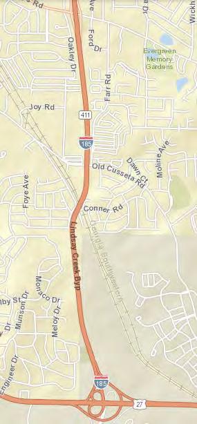 Cusseta/Old Cusseta Road Improvements This section of the community has no direct access to the interstate Project was originally proposed in late 1990 s/2000 s Proposal calls for the