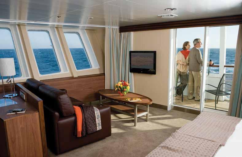 Voyage in comfort aboard National Geographic Explorer National Geographic Explorer provides a welcoming home in faraway lands.