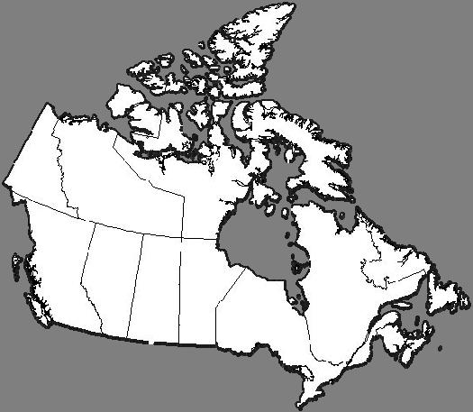 Northwest Territories is between Yukon and Nunavut. 4. British Columbia province is below Yukon. 5.
