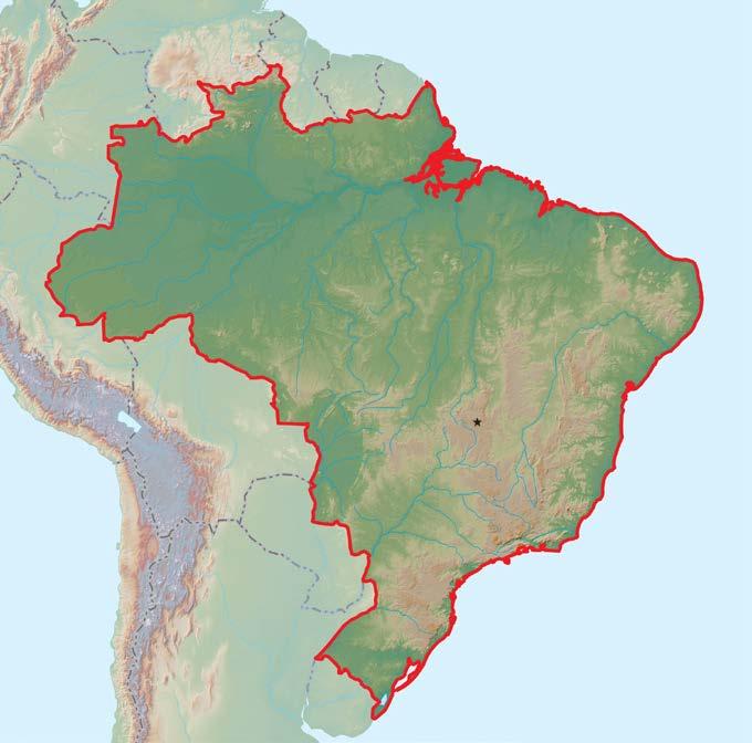 Amazon Basin Brazil s Landforms Guiana Highlands Amazon River ATLANTIC OCEAN History The first known people who lived in Brazil were American Indians.