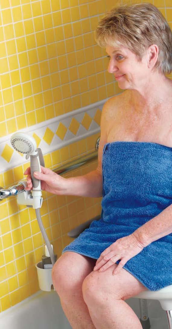 GrAB BAr SHOWEr HOLDEr DN8005 For a handheld shower that s always within easy
