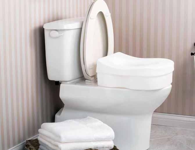 TOiLET SAFETY rails DN7015 Two 8 high armrests for maximum stability