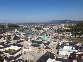 View of the Salzach River from
