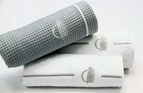 190tc Toweling per cabin Towel 100x150cm - White 2 Hand towel