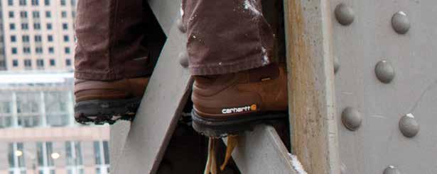 Safety Toe ASTM 2413-11 EH INSULATED CARHARTT HEEL GUARD PU Men s 11-Inch Brown Waterproof Wellington Steel Toe - CMP1270 Brown oil tanned
