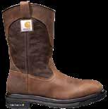 RUGGED FLEX SQUARE TOE WELLINGTONS Men s 11-Inch Dark Bison Brown Square Toe Wellington Steel Toe - CMP1208 Non-Safety - CMP1108 Dark bison brown oil tanned leather and abrasion resistant