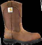 Soft Toe ASTM F2892-11 EH SIZES MEDIUM/WIDE 6-10, 11 MULTI-FIT Non-Safety - CWS4160 Women s 6-Inch Brown Rugged Flex Work Boot Brown oil tanned leather.