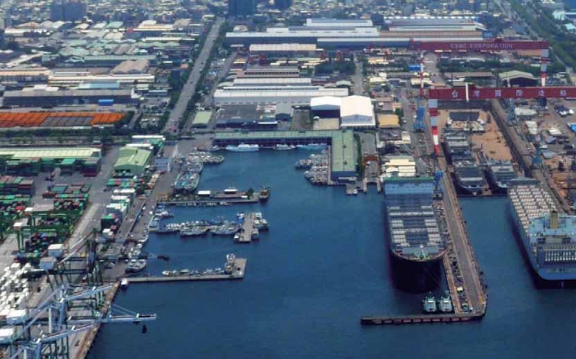 Repair Dock (m) Major Crane (t) Capacity of Ship Building Capacity of Ship